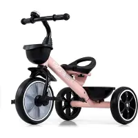 Milly Mally Château gonflable tricycle pour enfants Bobby Rose