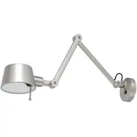 LUCANDE Applique Murale , Silka, dimmable, Métallique, Bureau / espaces de travail, Métal, Moderne