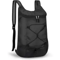 Unyqoos Sac à dos de randonnée ultra-léger et imperméable, pliable, en nylon-polyester, avec bretelles respirantes, idéal pour les activités de plein air et l'usage quotidien