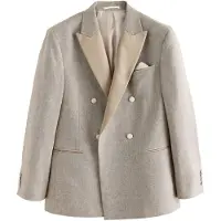 Next Veste de costume pierre
