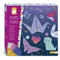 Janod Origami Bastelset Constellations - Pliage de papier créatif pour enfants