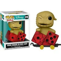 Funko POP! Nightmare before Christmas POP Disney Train Cart Vinyl Figur Oogie in Dice Cart 9 cm FK50632