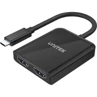 UNITEK Convertisseur USB typeC HUB MST 2x HDMI 2.0