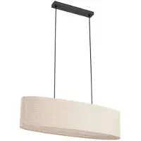 LINDBY Suspension , Soula, dimmable, Beige, Salon / séjour, Plastique, Rustique