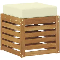 vidaXL Banc d'extérieur en bois massif d'acacia naturel