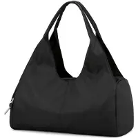 Unyqoos Sac de voyage en nylon 600D, dimensions 48 x 20 x 27 cm – Sac de sport et de week-end avec compartiment à chaussures (bis 11 inch) et compartiment étanche, adapté aux bagages à main