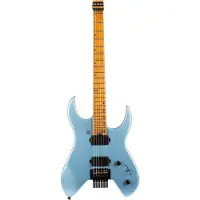 Spira Guitars S-400 Headless MPB Satin Blue guitare électrique