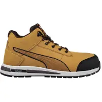 Puma Chaussures de sécurité Dash S3 HRO SRC - T.45 - cuir brun - SAFETY - 633180407000045
