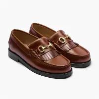 Playboy Footwear Loafers Valerie Femme Brandy Leather