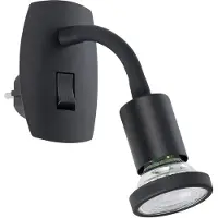 Eglo Luminaire de bougie Parrini Flexible et avec commutateur