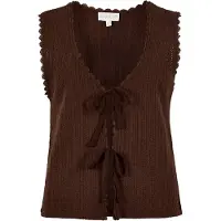 Apricot Gilet ' ' marron