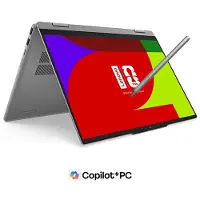 Lenovo IdeaPad 5x 2-in-1 14 Snapdragon Processeur Snapdragon X2 Plus X2P-42-100 4,04 GHz, Windows 11 Famille Arm64, 512 Go SSD M.2 2242 PCIe Gen4 QLC - 83UKCTO1WWBE1