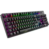 Sharkoon SKILLER SGK20 Brown Clavier Gaming USB QWERTZ Allemand Noir