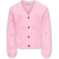 ONLY Gilet - Tricoté - Viscose -CookDana - Sweet Lilac/Emba - - 7-8 ans (122-128) - Gilet