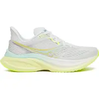 Saucony Chaussure de course pour femmes Endorphin Speed 5, couleur blanche/bleue, taille 9,5 US
