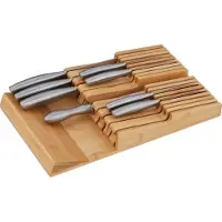 Relaxdays Support pour 16 couteaux RD46297