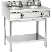Bartscher Cuisinière à wok, 2 brûleurs