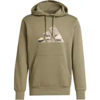 Adidas Hommes, Pull-over, Herren-Sweatshirt in Camouflage-Olivgrün, Vert, (L)