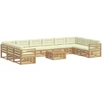 vidaXL Ensemble de canapé , 11 pièces.