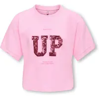 ONLY GIRLS T-Shirt 'KOGStella' violet / rouge