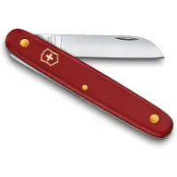 Victorinox Couteau fleuriste Gaucher 3.9450.B1 rouge