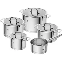 Zwilling TrueFlow Kochtopfset 5-teilig, Edelstahl 106552 4009839538520