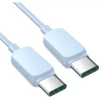 JOYROOM Cable Multi-Color Series A14 Usb-C / Usb-C 100W 1.2 M - Niebieski