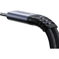 JOYROOM USB-C to 3.5mm / USB-C Audio Cable SY-C02, 0.14m, Black