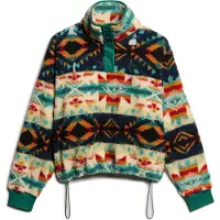 Superdry Pull-over sable / bleu marine / émeraude / orange