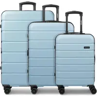 Saxoline Ensemble de bagages 'Miami' bleu clair