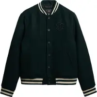 Superdry Veste mi-saison beige clair / vert foncé