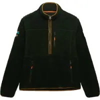Superdry Outdoor Half Zip Sweatshirt Vert 2XL Homme