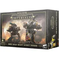 Games Workshop Warhammer Horus Heresy - Legions Imperialis : Dire Wolf Heavy Scout Titans 03-44