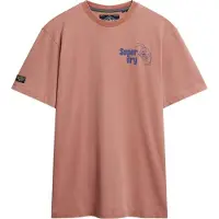 Superdry T-Shirt 'Trade Tools' indigo / noisette