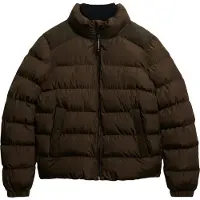 Superdry pour homme. M5012287A Sports Puffer Jacket brown (M), Marron, Casuel, Polyester