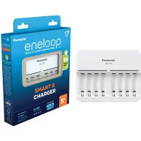 Panasonic Eneloop Smart 8 Charg. BQ-CC63 sans batteries