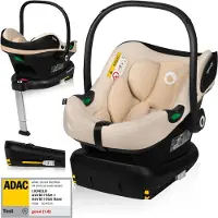 Lionelo Siège-auto + Base Set Astrid i-Size Beige Sand