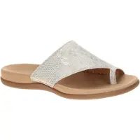 Gabor Mules pour femmes 83.700 - Mules à bout ouvert, grises, NEUVES