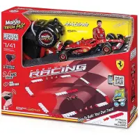 Maisto Ensemble RC Ferrari SF-24 Leclerc Tech avec circuit modulaire 2,4 GHz