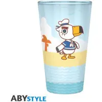 Animal Crossing Glas (400ml) Personnages de la plage