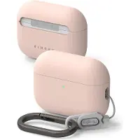 Ringke Housse de protection pour Apple AirPods Pro 3, Silicone, Rose