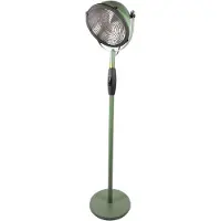 Sunred Chauffage sur pied Indus Ultra Jade Smart 2100 W doré rose vert