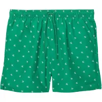Calvin Klein Shorts de bain vert / blanc