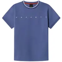 Hackett London Hs Essential Short Sleeve T-shirt Bleu 24 Months Garçon
