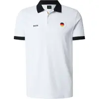BOSS T-Shirt 'Paddy' écru / jaune / rouge / noir