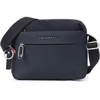 Hedgren Sac à bandoulière bleu marine / argent
