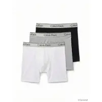 Calvin Klein Boxers gris / noir / blanc
