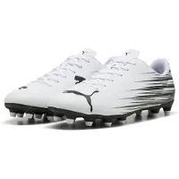 Puma Chaussures de football Homme Attacanto II FG/AG terrain ferme/artificiel White/Black