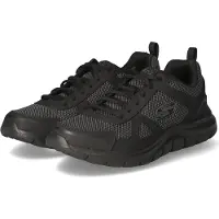 SKECHERS Slip on 'Bucolo' noir / noir chiné