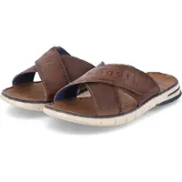Bugatti Pantoufles pour hommes 311-A3282-3500 cognac 41